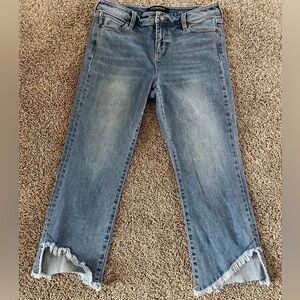 Liverpool crop flare jeans